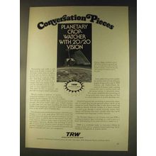 1976 TRW Ad - Perkin Elmer Thematic Mapper Landsar-D