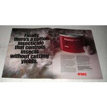 1978 FMC Pounce 3.2 EC Insecticide Ad - Cotton