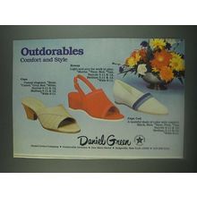 1985 Daniel Green Shoes Ad - Copa, Breezy, Cape Cod