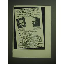 1974 Morosco Theatre Advertisement - A Moon for the Misbegotten Play