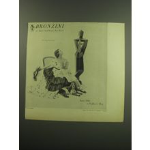 1949 Bronzini Fashion Ad - photo by John Rawlings - A Shop for Men