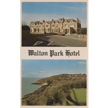 Walton Park Hotel Clevedon Avon 1980s Postcard