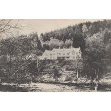 Invergarry Hotel Antique Scottish Postcard