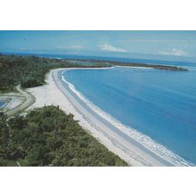 Natadola Beach Fiji Viti Levu Postcard
