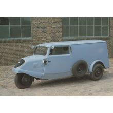 Kleinlaster German Van Haupttyp Drieradwagen Volksmund Postcard