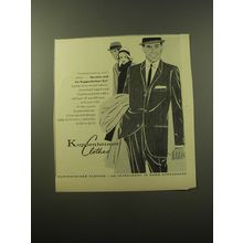 1960 Kuppenheimer Suit Ad - Complementing each other