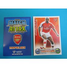 Abou Diaby - Arsenal - Match Attax 2008/09 Football Card