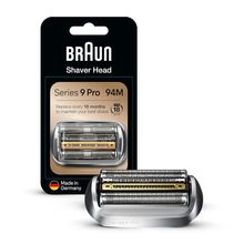 Braun Electric Shaver Head Replacement Part 94M, Compatible with Series 9 Pro an
