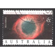 AUSTRALIA 1992: INTERNATIONAL SPACE YEAR - 45c HELIX NEBULA USED (G8)
