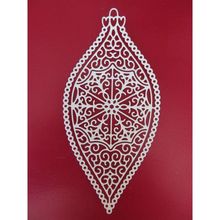 4 x Tattered Lace Die Cuts Victorian Bauble