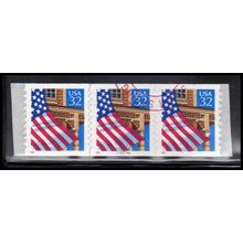 Used 2915A 32c U.S. Flag Over Porch Very Fine PNC 77777A/3 10x10 P/UL PA3606