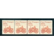 1908 20c Fire Pumper Very Fine MNH Dry Gum PNC 5/4 W0269