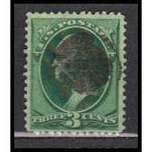 Used 158 3c George Washington Barely Clears RA0135