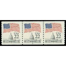 2115a 22c U.S. Flag Very Fine MNH PNC 20/3 R0732