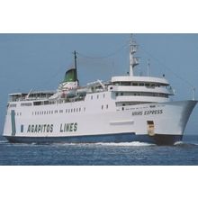 Naias Express Agapitos Line Ferry Postcard