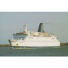 Neborow Polish Ferry Postcard