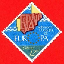 España. 1978. Mi # 2368. Accession to the Council of Europe