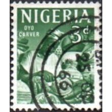 Nigeria 1961. 3d Value. Oyo Carver. Fine Used