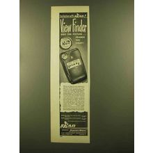 1950 Skan View-Finder Exposure Meter Ad!