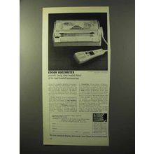 1964 Edison Voicewriter Ad - Envoy, Clear-Headed Friend