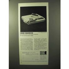 1964 Edison Voicewriter Ad - For Man Who Must be Shown