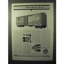 1964 Great Northern Railway Ad - Box Car #12248