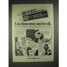 1977 General Electric Silicone & Caulk Sealant Ad