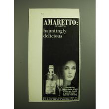 1970 Amaretto di Saronno Advertisement - hauntingly delicious