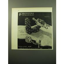 1950 Bronzini Cuff Links by Louis Feron Advertisement