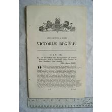 1842 Act of Parliament: Incorporation Boroughs indemnify Persons sustained Loss