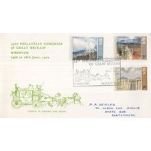 53rd Philatelic Congress Of Great Britain Norwich FDC First Day Cover