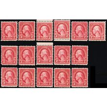 583, Mint F-VF NH - 16 PO FRESH Stamps CV $100. - Stuart Katz