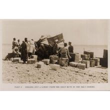 Rosita Forbes Balkans Expedition Digging Out A Lorry PB RPC Old Postcard