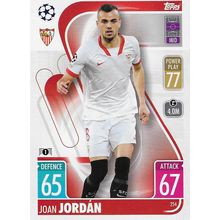 Match Attax UCL/UEL/UECL 2021-22: Sevilla FC, Midfielder - Jordán (Joan)
