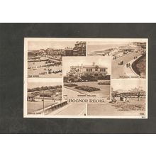 Postcard Sussex Bognor Regis Multiview 1950