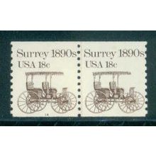 1907 18c Surrey Fine MNH Dry Gum CNP Left 14 W0205