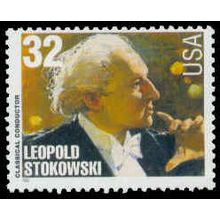 3158 32c Leopold Stokowski Fine MNH V5076