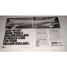 1979 Blue Cross Blue Shield Insurance Ad - Get More