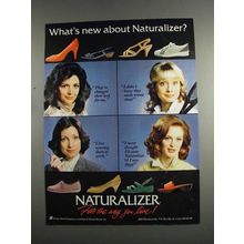 1984 Naturalizer Shoes Ad - What's New About
