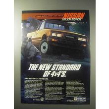 1985 Nissan 4x4 Standard Truck Ad - New Standard