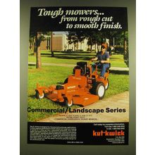 1990 Kut-Kwick CL Series Mowers Ad - Tough mowersÉ from rough cut to smooth