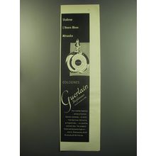 1949 Guerlain Perfumes Ad - Shalimar L'Heure Bleue Mitsouko