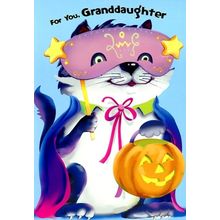 For You Granddaughter - Halloween Greeting Card - 026452