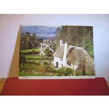 SELWORTHY, SOMERSET used vintage postcard by Judges 1973 pm =