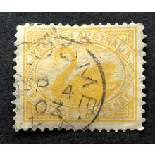 AUSTRALIAN STATES..-western australia SG 118 USED 2d #1