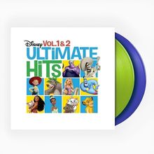 Disney Ultimate Hits Vol 1 & 2 - Limited Edition Green & Blue Vinyl SEALED 2-LP