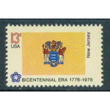 1635 13c Flag of New Jersey Fine MNH KA5456 (14)