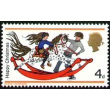 SG775Ey 1968 4d Xmas MISSING PHOSPHOR Unmounted Mint GB Cat £6