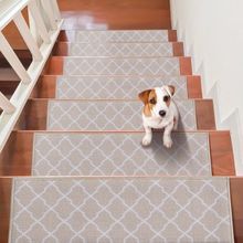 Stair Treads, Stairs Carpet Non Slip 9" x 28", Indoor Stair Runner for Woode...