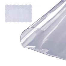 Clear Table Cover Protector, 48 inch/1230 mm Round Table Cover, 1.5 mm Thick...